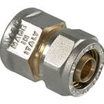 RACCORDO A COMPRESSIONE DIRITTO FEMM. 16 X 1/2" MULTISTRATO