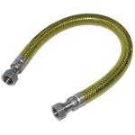 FLESSIBILE INOX GAS F. F. 1/2" CM. 200 C/RIVESTIMENTO X CUCINE