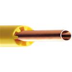 TUBO RAME X INCASSO STARGAS MM. 1/2 X 1.0 =  12 MM. C/CAMERA D'ARIA