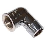 GOMITO CROMATO M. F. 1/2"