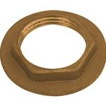 CONTRODADO C/FLANGIA 1/2" OTTONE