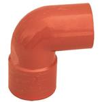 CURVA PVC ARANCIO CHIUSA MM. 100 - 90°