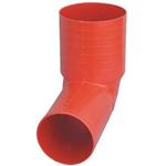 CURVA WC ALTA PVC ARANCIO MM. 100