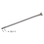 FLESSIBILE X MONOCOMANDO PROLUN. DN8 CM. 35 X 1/2" X M. 10