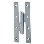 CERNIERA POMELLES ZINCATE MM. 140 X 70 SX