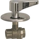 VALVOLA AD INCASSO 3/4" C/ROSONE + MANIGLIA (ELIMINARE)