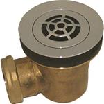 PILETTA DOCCIA OTTONE C/ SCARICO T/GODET