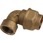 RACCORDO POLIETILENE OTTONE A GOMITO FEMMINA 20 X 1/2"