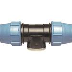 RACCORDO POLIETILENE PVC A TEE FEMMINA 20 X 1/2" X 20 UNIDELTA