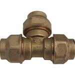 RACCORDO POLIETILENE OTTONE A TEE UGUALE 32 X 32 X 32