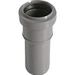 RACCORDO DI PASSAGGIO DA PVC ARANCIO AL PP HTEM GRIGIO MM. 40