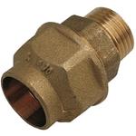 RACCORDO POLIETILENE OTTONE DIRITTO MASCHIO 25 X 3/4"