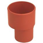 RIDUZIONE PVC ARANCIO MM. 100 X 50