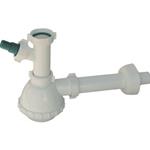 SIFONE MOPLEN A 1 VIE 1"1/2 S/PILETTA + ATT. LAVATRICE