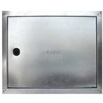 SPORTELLO CONTATORE ACQUA MM. 300 X 400 X 20 PVC GRIGIO