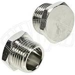 TAPPO CROMATO MASCHIO 1/8" PER COMPRESSORE