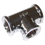 TEE 90° CROMATO 1/4" PER COMPRESSORE
