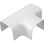 TEE DERIVAZIONE  X CANALETTA 80 X 60 BIANCA BOMBATA