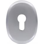 ROSETTA FORO YALE MM. 62 X 82 CROMO SATINATO X CILINDRO