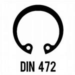 ANELLO "SEEGER" DIN 472 UNI 7437 INTERNO MM. 10