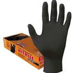 GUANTO NITRILE NERO SPESSO TG. M PZ. 50 AREXONS
