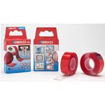 NASTRO BIADESIVO GEKO FORTE MM. 19 X MT. 1.5 TRASPARENTE