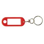 TARGHETTA SEGNANOME RETTANG. ECONOM. C/ANELLO