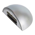 BLOCCAPORTA ADESIVO C/MAGNETE LEGNO NOCE