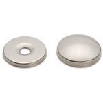 BORCHIA COPRIVITE OTTONE NICHELATO MM. 18