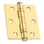 CERNIERA PIANA PESANTE BRONZATO P/FISSO 90 X 75 C/CUSCINETTI