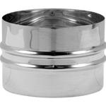 CANNA FUMARIA INOX MM. 100 - TRONCHETTO M-M