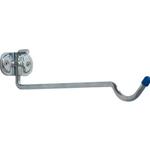 GANCIO PORTA BICICLETTA DA PARETE RIPIEGABILE MM. 92X320X225