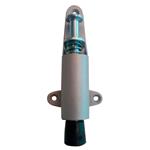 FERMAPORTA A PEDALE CM. 12 IN ZAMA VERN. ARGENTO 