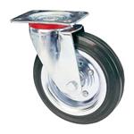 RUOTA INDUSTRIALE GIREVOLE MM. 100 (MAX KG. 60) "AVO" ART. 80