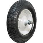 RUOTA CARRIOLA C/CUSCINETTO 110