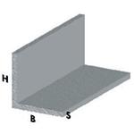 PROFILO ALLUMINIO SATINATO ANGOLARE MT. 2 - MM. 15 X 15 X 1