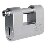 LUCCHETTO VIRO CORAZZATO MONOBLOCCO "MONOLITH" MM. 78