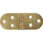 CERNIERA OTTONATA A BISCOTTO 30 X 80 C/FERMO
