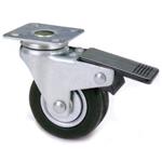 RUOTA PER MOBILE C/PIASTRA C/FRENO MM. 40 (MAX KG. 20) C/CUSC. "AVO" ART. 160BIS