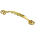 MANIGLIETTA LISCIA OTTONE LUCIDO MM. 100 BIENNEBI