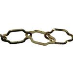 CATENA X LAMPADARI RITORTA OTTONATA