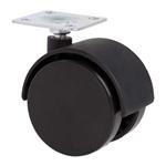 RUOTA GIREVOLE X MOBILE IN PVC CON PIASTRA 50