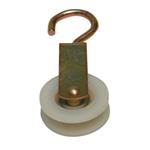 CARRUCOLA PER BIANCHERIA MM. 40 C/CUSCINETTO