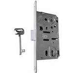 SERRATURA PATENT BONAITI "B-BITTER" CROMO OPACO MM. 50 B/TONDO