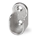 REGGITUBO ARMADIO LATERALE MM. 18 TONDO NICHELATO