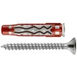 TASSELLO PLASTICA DUOFIX C/BARATTOLO + VITE MM. 6 X 35 ELEMATIC