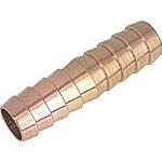 GIUNTO RIPARAZIONE TUBO GOMMA 1/2" OTTONE GIALLO