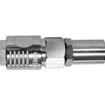 RUBINETTO RAPIDO C/PORTAGOMMA (TUBO MM. 8X17) PER COMPRESSORE