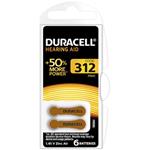 BATTERIA BOTTONE DURACELL ACUSTICA 312 MARRONE