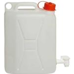 BIDONE PLASTICA LT. 10 C/ RUBINETTO PLASTICA 